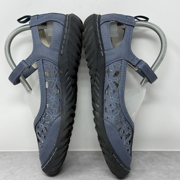 JBU by Jambu Blue Wildflower III Mary Jane Shoes Hook & Loop Strap Size 8 - Picture 8 of 11